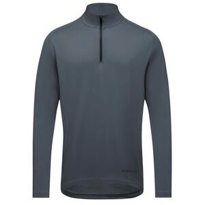 GOREWEAR Everyday Mid 1/4-Zip Pullover Lab Graphite Grey Mens US L Running NWT